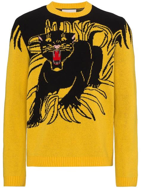 gucci sweater panther|gucci sweater lyrics.